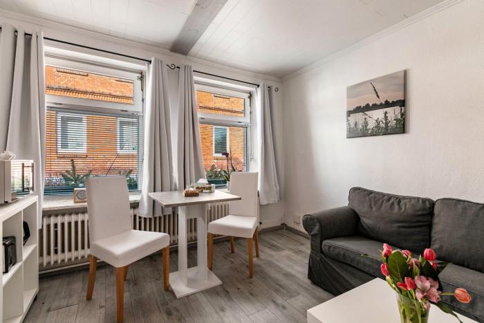 Das weiße Stadthaus