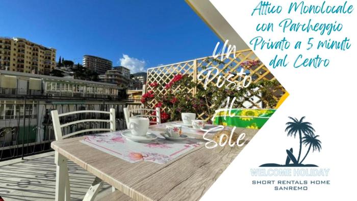 WH - Un Posto al Sole - Attico Monolocale con Parcheggio Gratuito - 5 minuti dal centro - Wifi