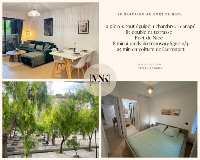 Spacieux 2 pieces au Port de Nice