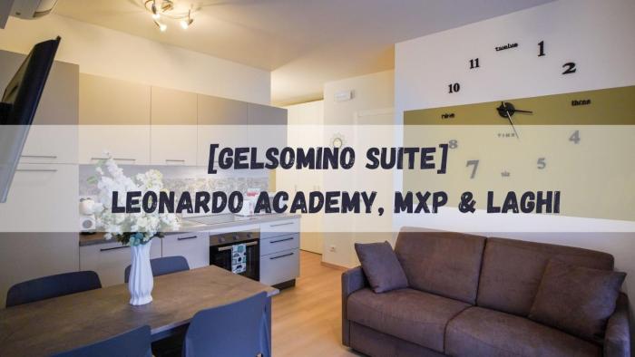 Gelsomino Suite Leonardo Academy, MXP & Laghi