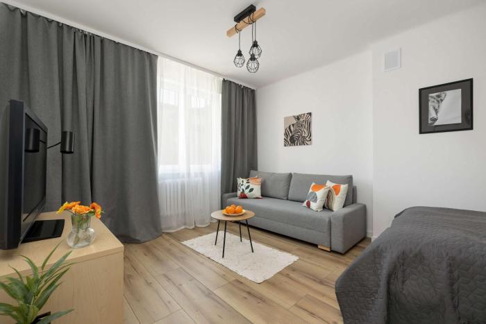 Racławicka Modern Studio for 4 Guests Gdańsk by Noclegi Renters