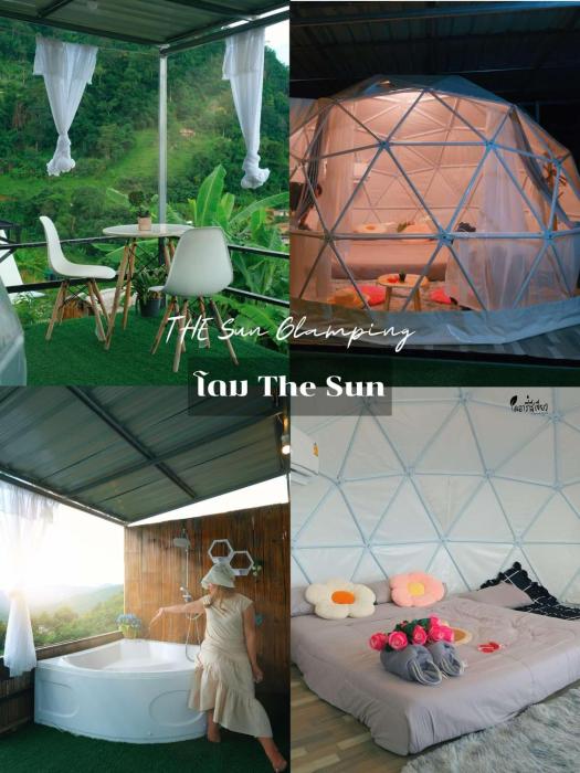 The sun glamping