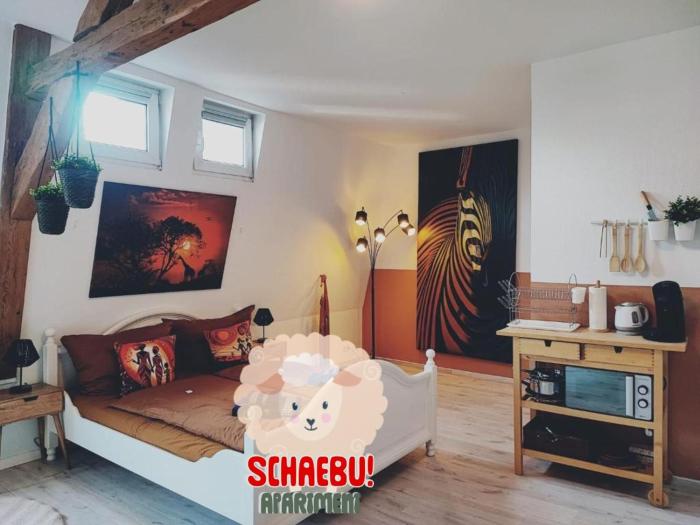 SchaeBu! Apartment 5 Altmarkt goes Afrika