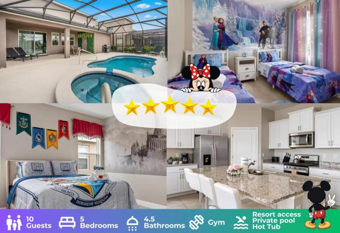 Spacious 5BR 4,5BA Home w Pool