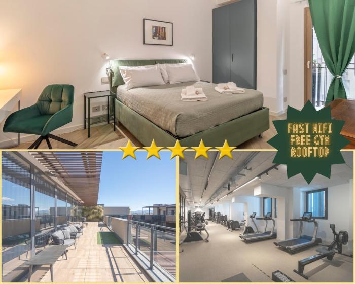 AureaLiving - Premium apt with Air Conditioning, Fast Wifi and free Gym