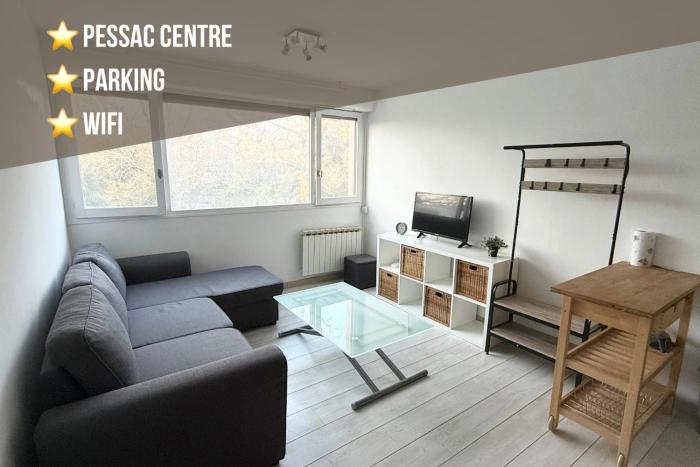 Studio Confort Pessac Centre avec Parking