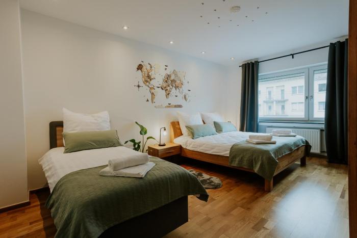 Atlas Apartment Essen, 3 Zimmer, Uniklinik, Messe, Parkplatz