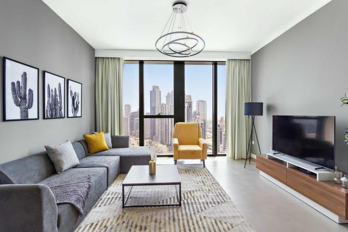 Silkhaus Vacation Homes modern Boulevard 1BDR near Burj Khalifa in Downtown