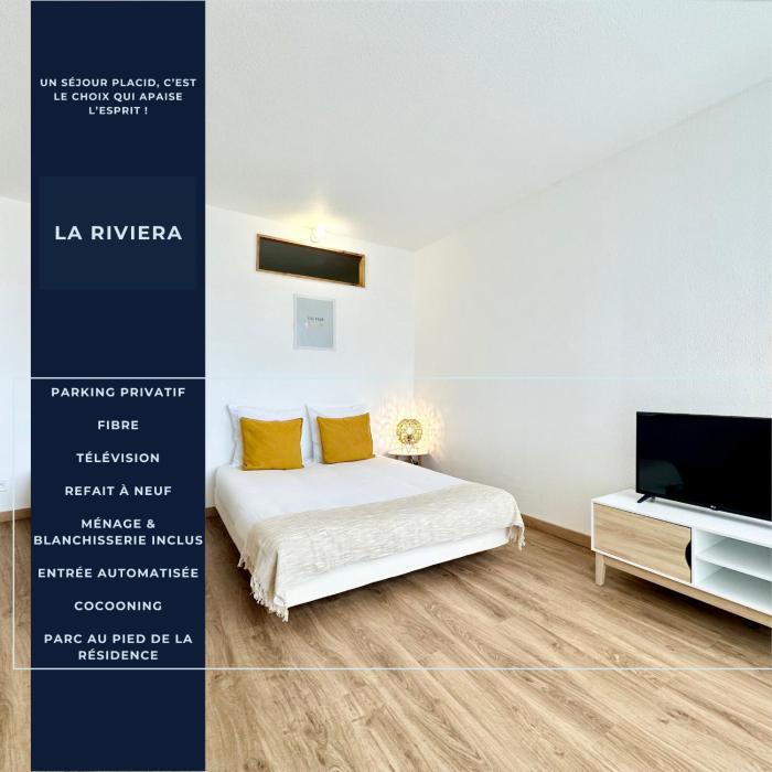 La Riviera - Terrasse - Parking & Parc