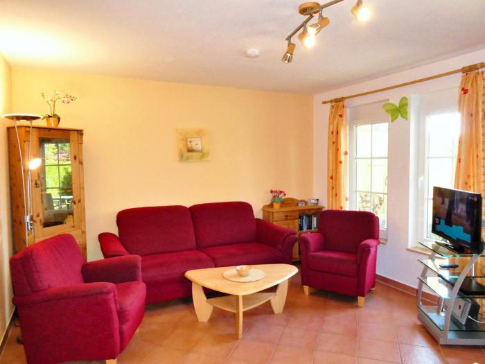 Ferienhaus am Eikboom - DHH1 mit Fasssauna