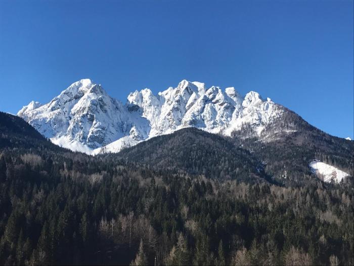 Lakes of Fusine three border area