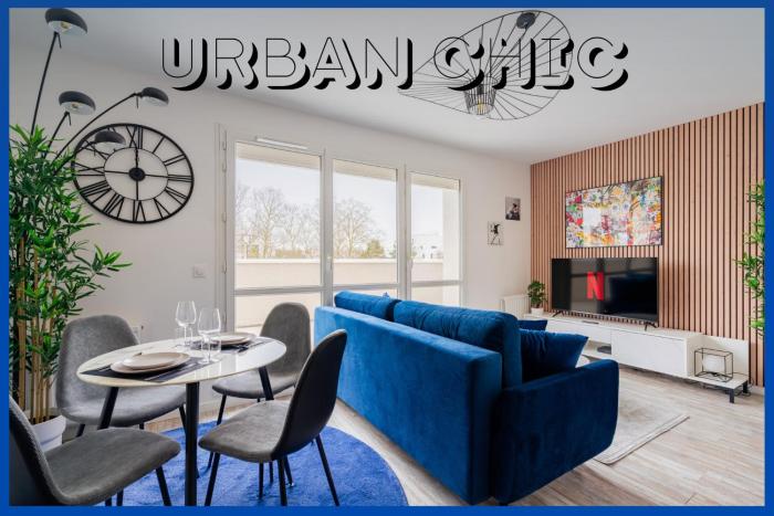 L Urban Chic - Wifi - Terrasse - Parking - 4p - RER - Paris - A6 - Orly