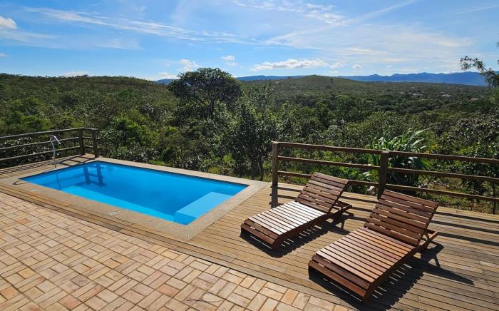 Casa de Campo na Serra do Cipó com Área de Lazer e Piscina aquecida