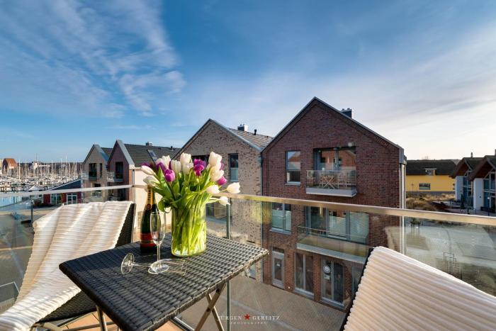 Ostsee - Appartement Nr 90 "Seestern" mit Strandkorb im Strand Resort