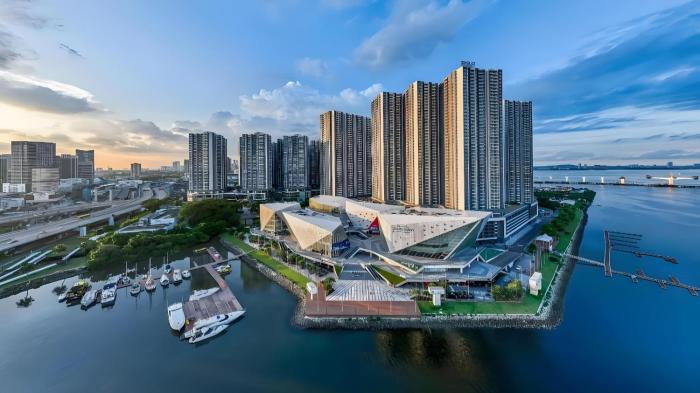 R&F Princess Cove Seine Region by FUJU with Seaview at JB City Centre#Adjacent to Singapore#5 mins walk to ClQ#Free Parking#中英文房东