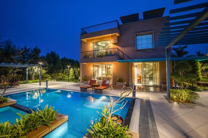 ELIVAAS Signature Noahs Ark 3 BHK Villa with Pvt Pool, Garden & Gazebo