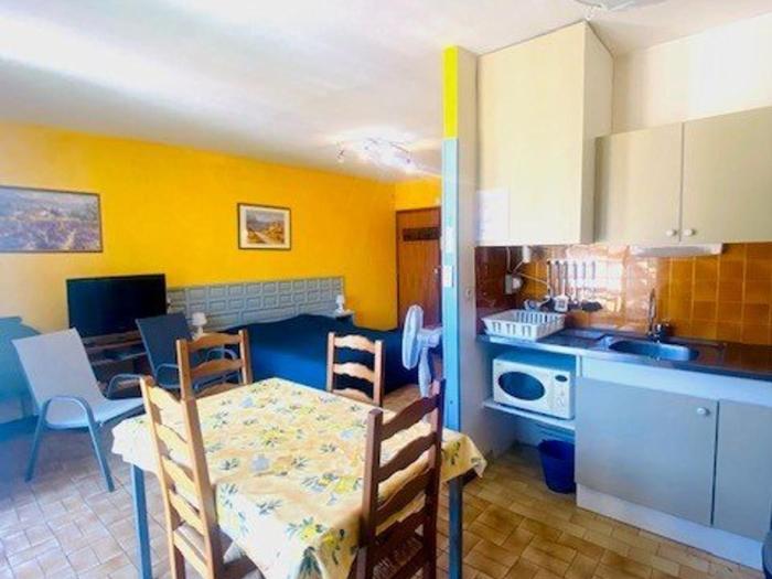 Studio confortable avec climatisation à Amélie-les-Bains, proche des thermes - FR-1-703-20