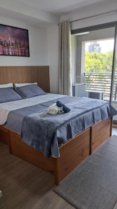 Studio Novo a duas quadras do Allianz - Cama Queen & Garagem