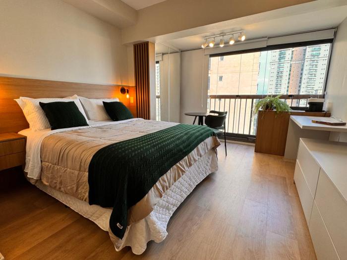 Aconchegante Studio Brooklin 1 min do metrô