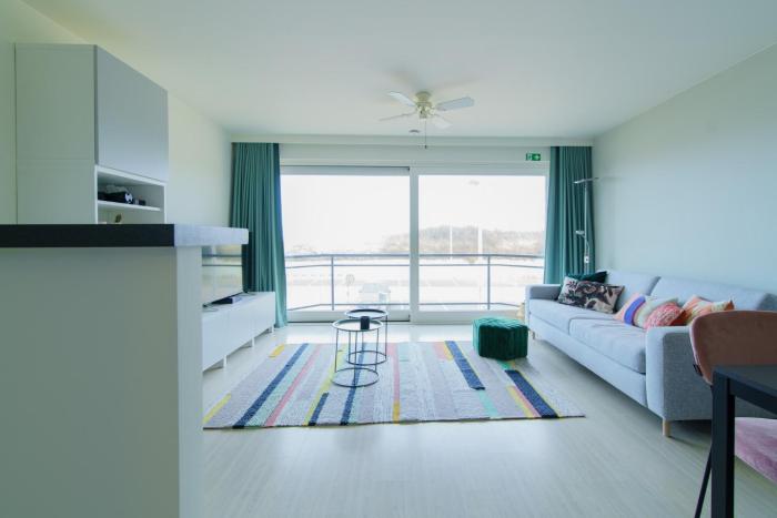 De Zandroos - zicht op duinen en zee