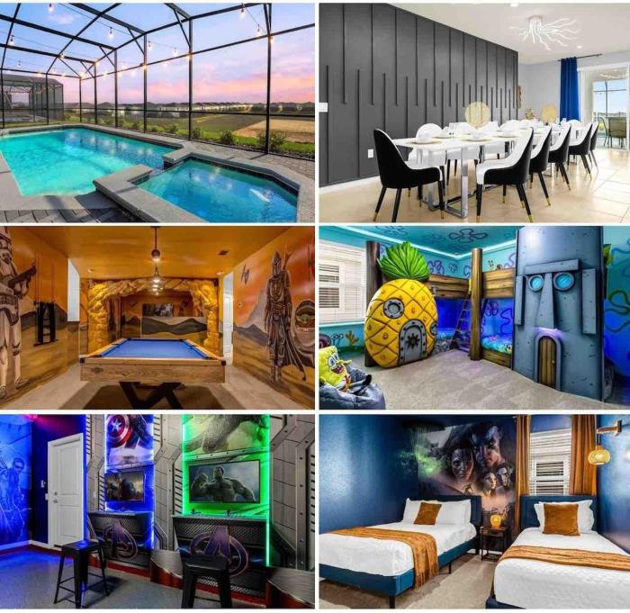 Brand New 10BR Pool Spa Disney Fireworks View