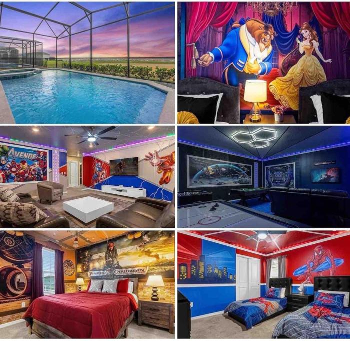 Brand New 7BR Pool Spa Disney Fireworks View