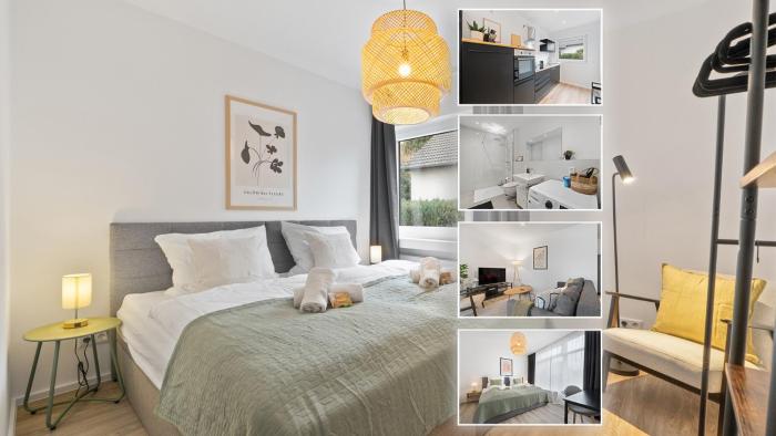 COMING HOME - Moderne Wohnung mit Nähe zu Köln Messe, Flughafen, Dom, Lanxess-Arena - schnelles WLAN, 2 Bäder, 2 kostenlose Parkplätze