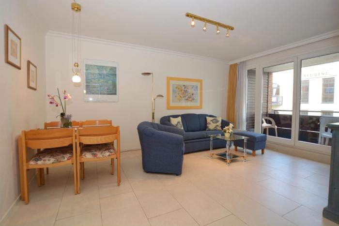 4-21, Friedrichstr, im Herzen Westerlands, sehr Strandnah, Balkon, 2 Zi