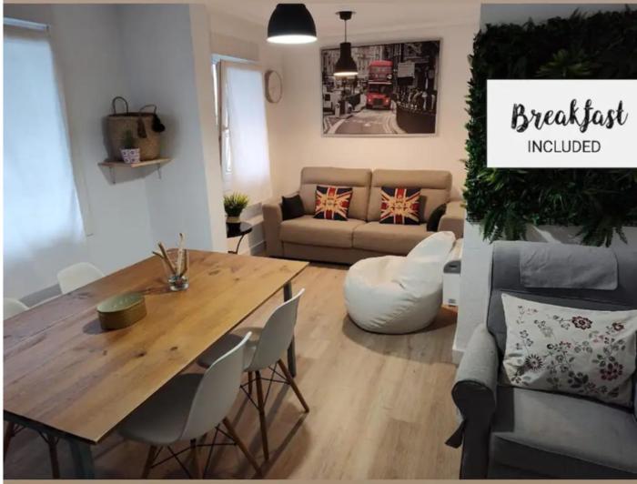 Apartamento entero con desayuno incluido y parking gratuito, a 3 km de playa con aire acondicionado