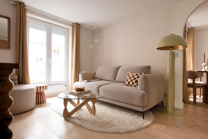 4P 1BR - Monthly Rental - Step from Place Vendôme