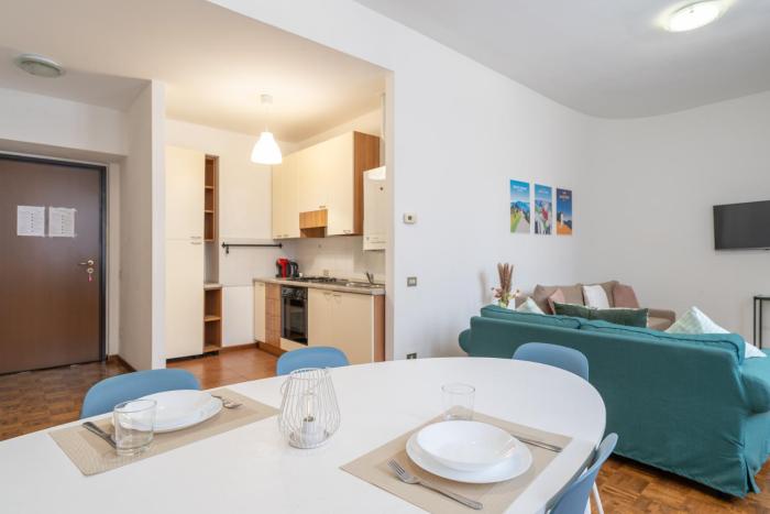 Large family apartment in a fresh area of Lecco