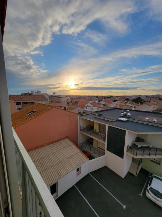 Studio centre port Valras