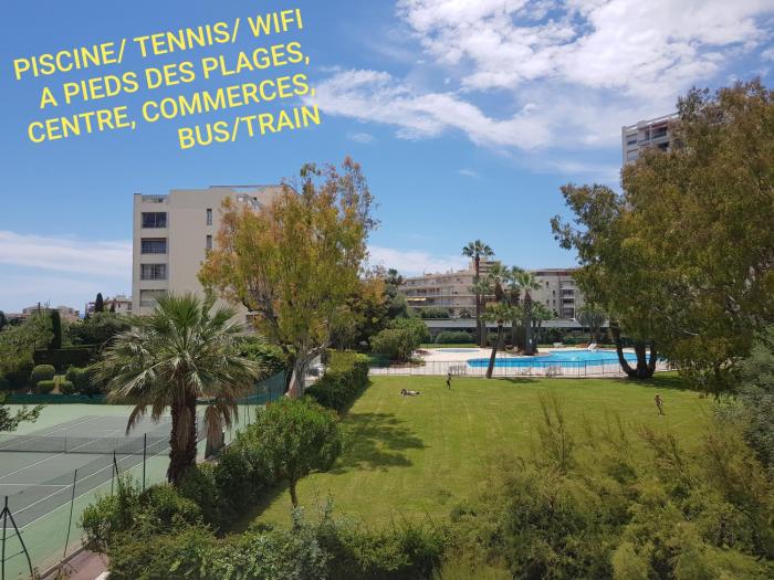 4P, Piscine, Tennis, Wifi, Proche Centre et Plages
