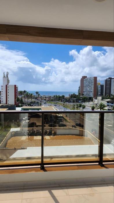 Estudio com vista mar e varanda
