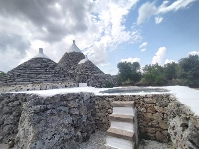 Picturesque Trulli in Itria Valley