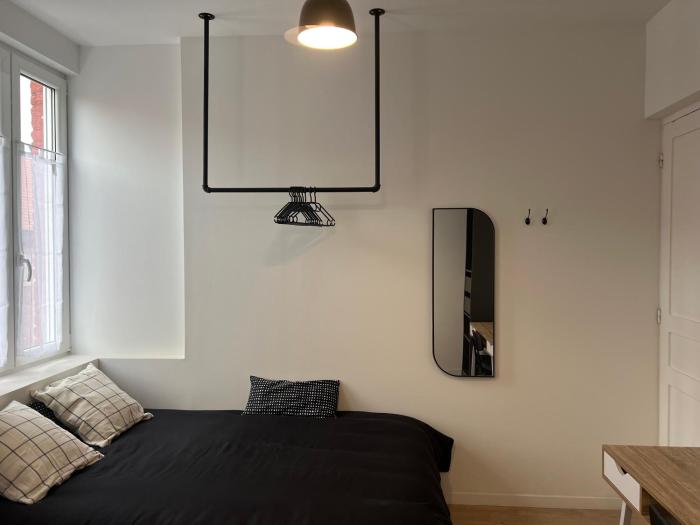 Studio cosy industriel