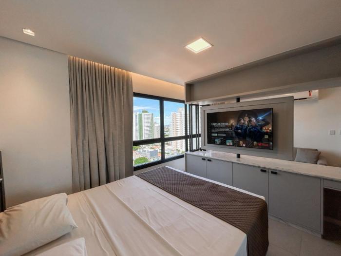 Loft Confortável e Luxuoso ao lado do Shopping CG.