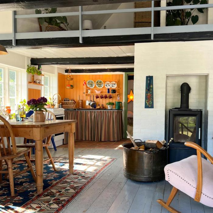 Idyllic Timbered Home In Lovely Lolland Setting