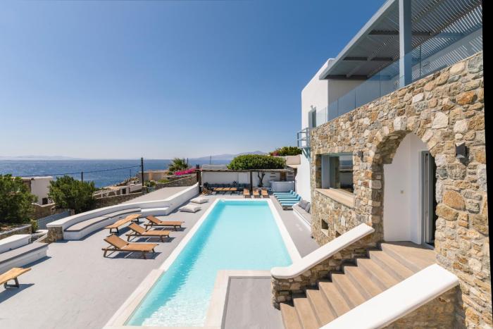 Villa Infinium ONE, Sunset views 10 from Mykonos town!