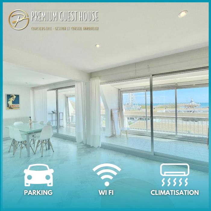 PGH N29-à 50m de la Plage, Vue mer, Parking Privé