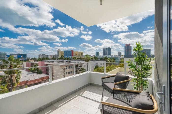 2BR Modernos South Beach | 5 min da praia