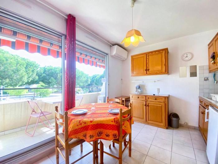 Résidence Le Méridien - Studio cabine 4 couchages proche plage MAE-7041