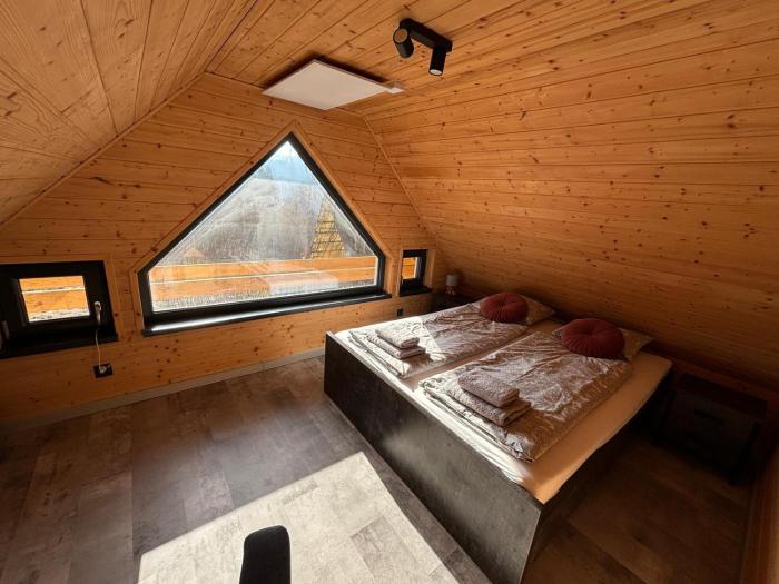 Górskie chatki w Wiśle