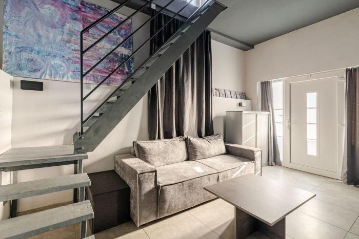 NOXi 90qm Carport Küche WiFi Washer Kamin