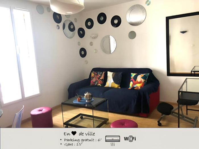 En cœur de ville et climatisé - Le Off Sète