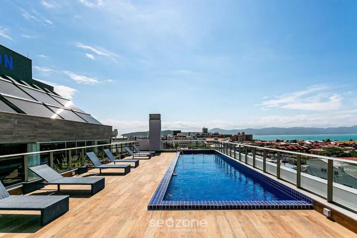 ELUs - Prédio com Piscina Rooftop a 350m da Praia!