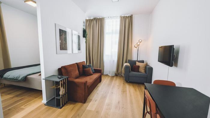 Suite 13 Orange Wood mit verschiedenen Schlafmöglichkeiten