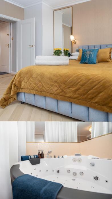 Gold Apartments Jacuzzi Room