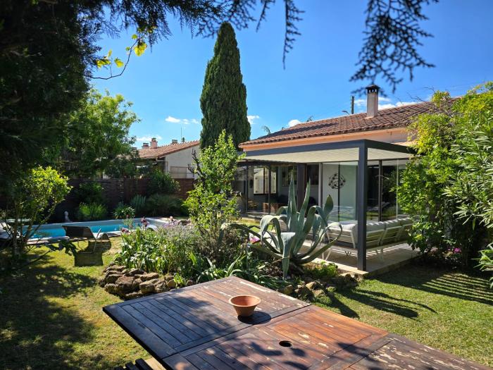 Maison Climatisée, Jardin, Piscine, 7 pers