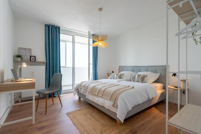 CASA Sunset Augsburg -unvergessliche Panorama Aussicht im stylischen Apartment